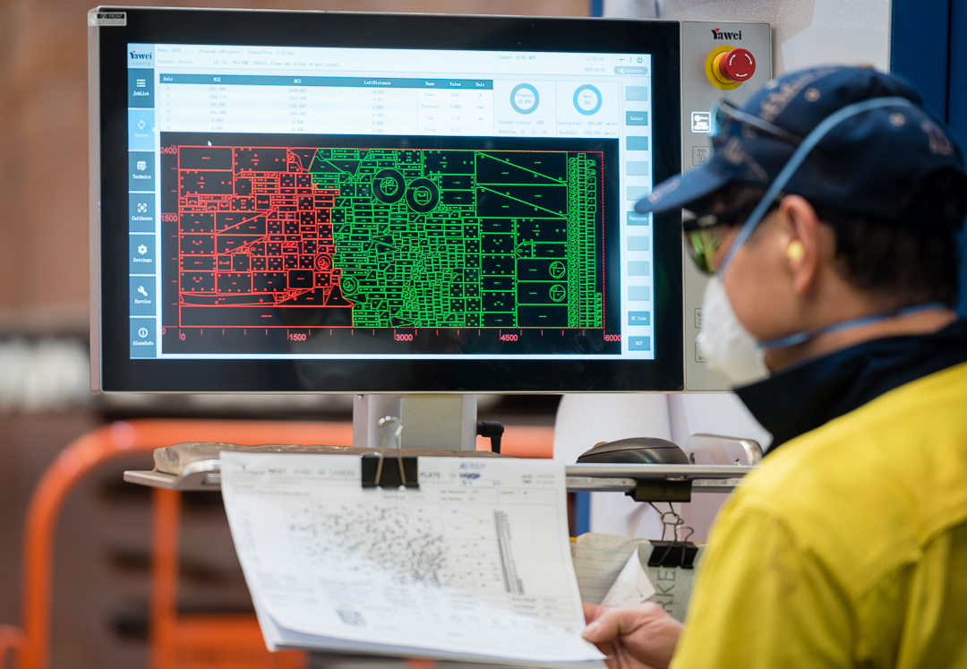 Oxy LC machine at Precision Oxycut